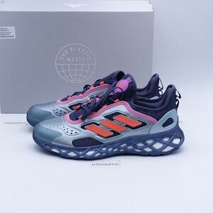 NEW adidas Web Boost Sneaker GZ6444 Magic Grey Met/Orange